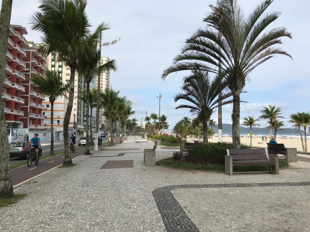 Apto Com Vista Para O Mar, 2 Vagas De Garagem E Churrasqueira Na Varanda Praia Grande  Exterior photo